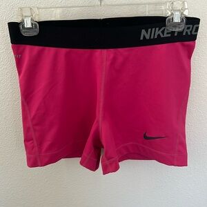 Nike pro dri-fit shorts size large
